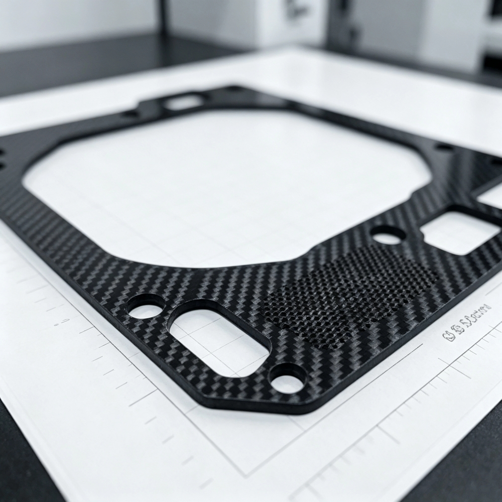 High Precision Picosecond Laser Cutting Machine for Carbon Fiber Gasket