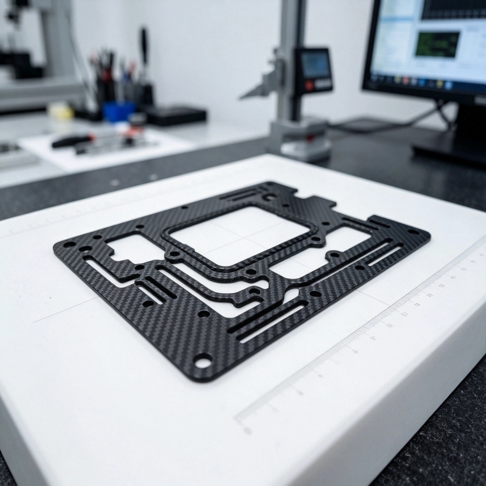 High Precision Picosecond Laser Cutting Machine for Carbon Fiber Gasket