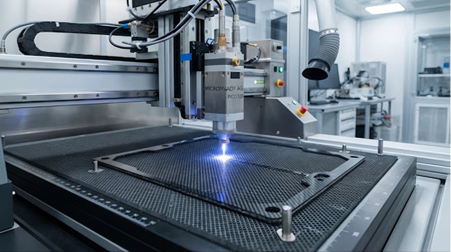 Ultra-Fast Laser Ablation Head