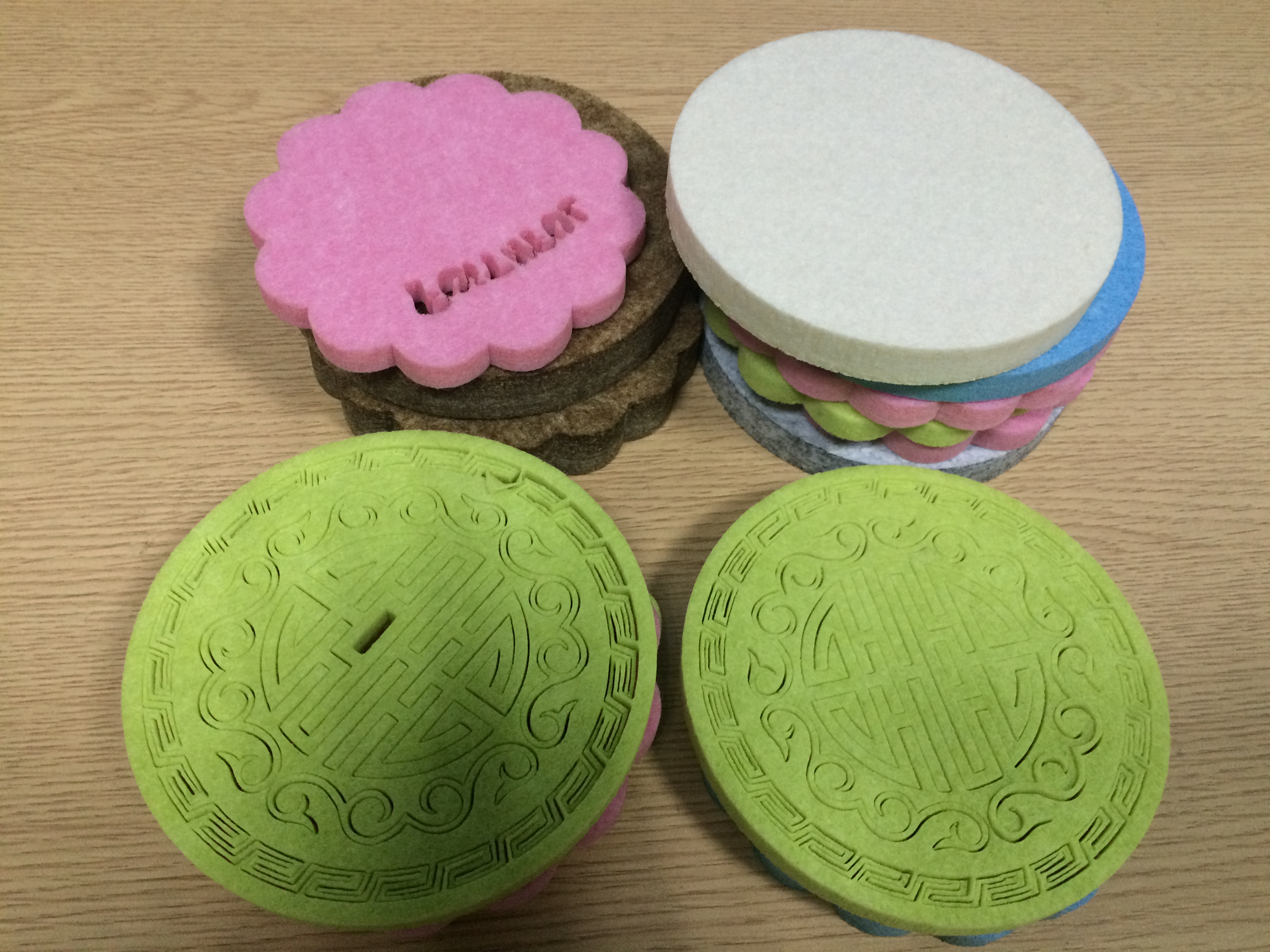 laser cutting solution for polyester Acoustic Panels