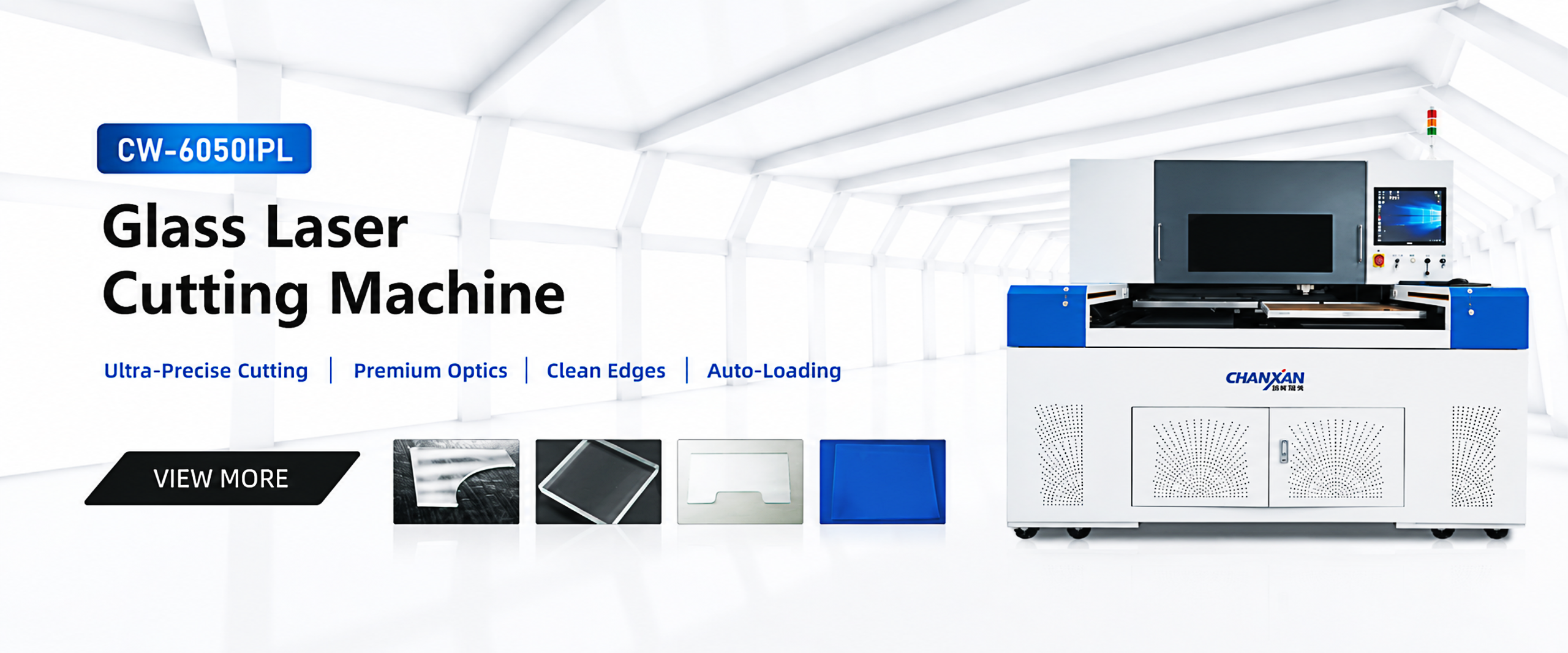 precision glass laser cutting