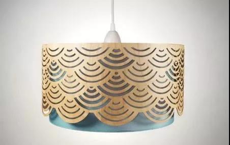 Laser cutting machine for more refined metal lighting