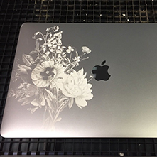 Laser engraving smartphones, tablets, laptops