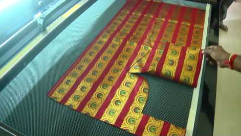 laser blouse cutting machine