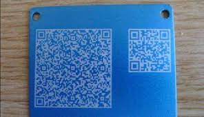 Laser rotary marking machine marking barcode on plastic