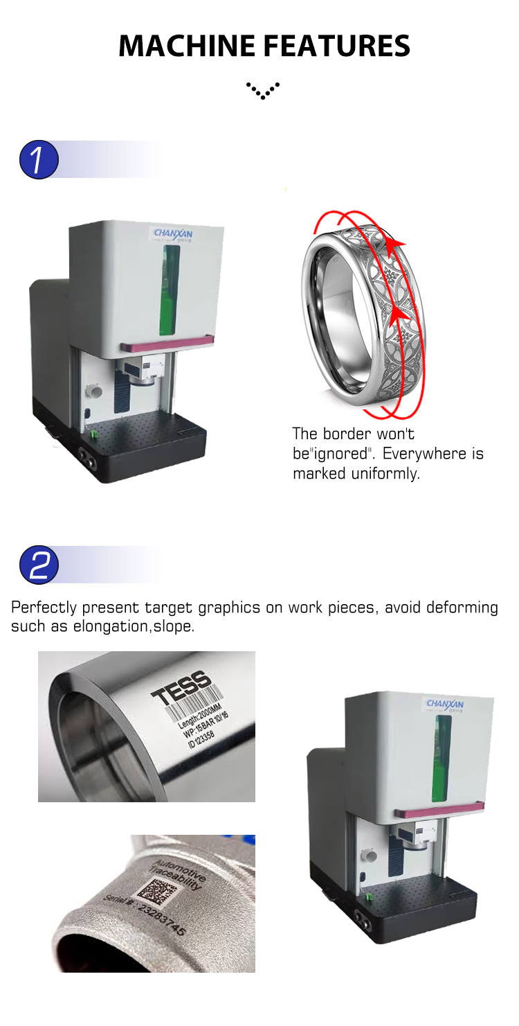 Enclosed Fiber Laser Engraver Laser Engraving Machine