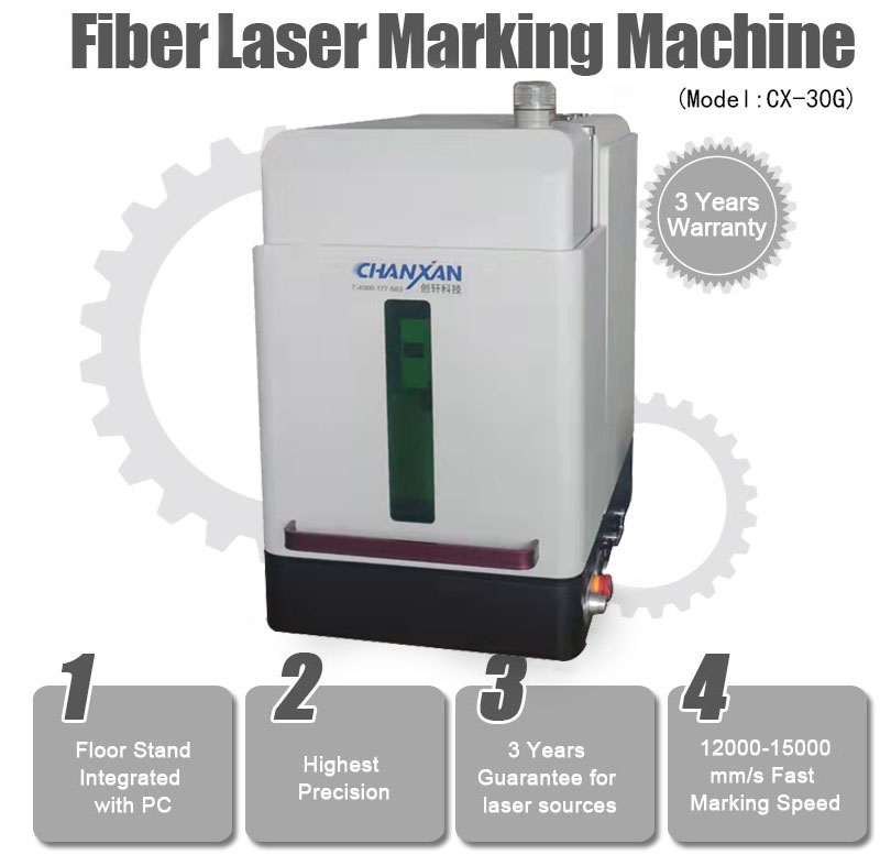 Enclosed Fiber Laser Engraver Laser Engraving Machine
