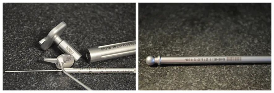 laser marking for orthopedics implant