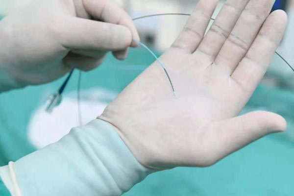 Laser drilling technology for PTCA coronary balloon catheter