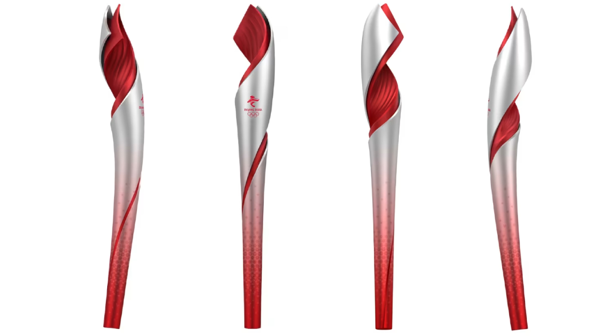 2022 Winter Olympic Torch "Flying" 2022 Winter Olympic Torch "Flying"