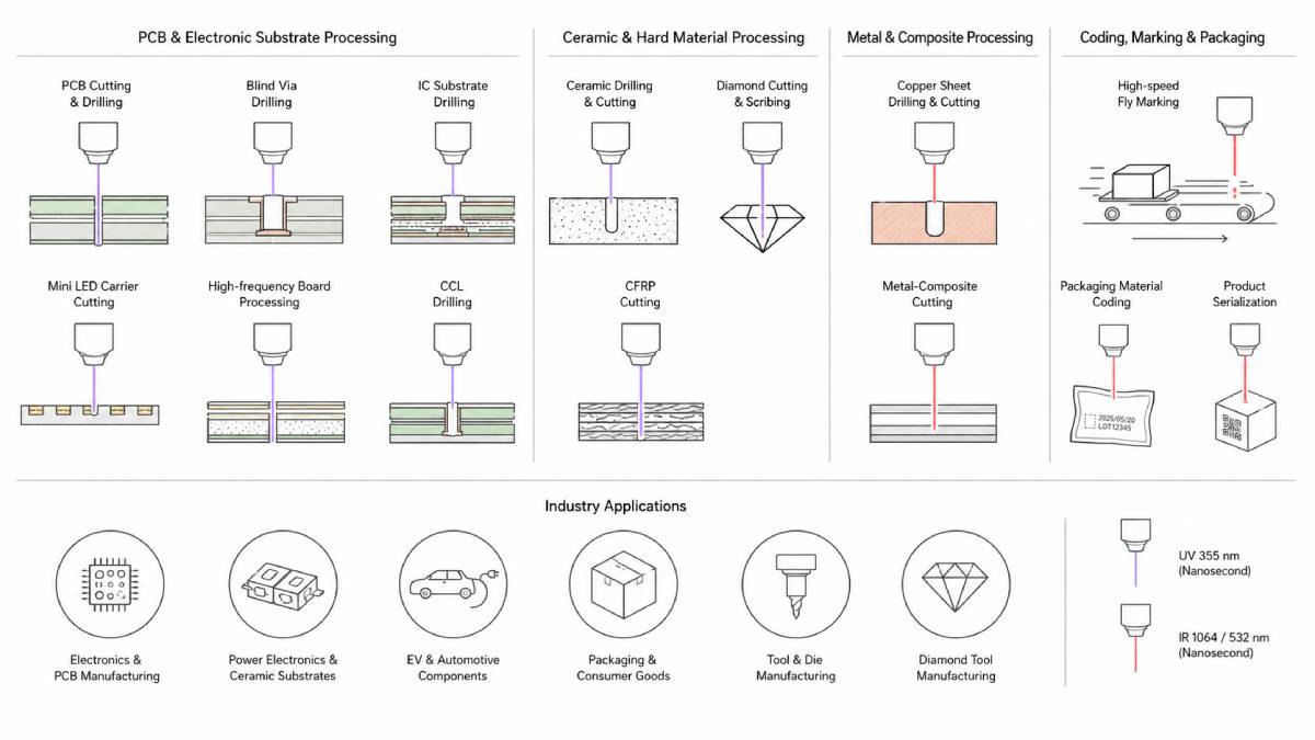 Nanosecond Laser System Applications Nanosecond Laser System Applications