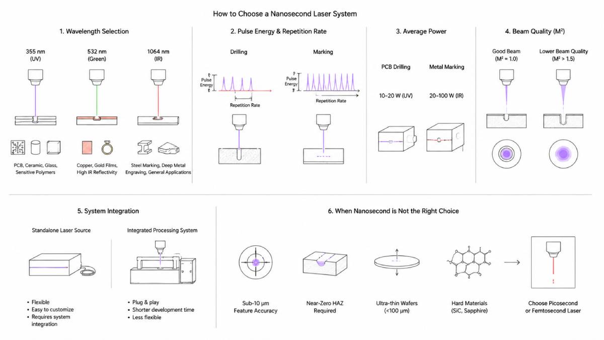 How to choose a Nanosecond Laser System? buying guide How to choose a Nanosecond Laser System? buying guide