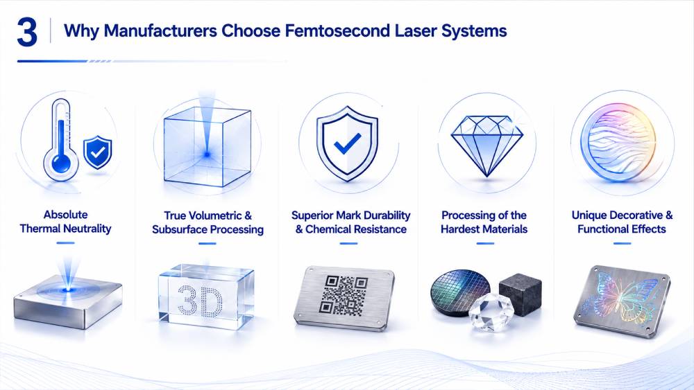 What Is a Femtosecond Laser System? Applications, Advantages, and Industrial Value