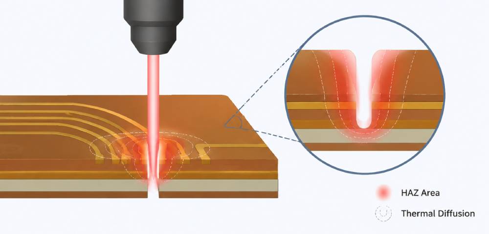 Heat-Affected Zone (HAZ) Control in Flexible PCB Laser Cutting Heat-Affected Zone (HAZ) Control in Flexible PCB Laser Cutting