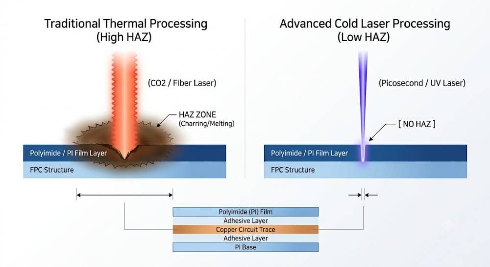 Laser Cutting vs Die Cutting for FPC Cutting: Which Is Right for Your Production?cid=10 Laser Cutting vs Die Cutting for FPC Cutting: Which Is Right for Your Production?cid=10