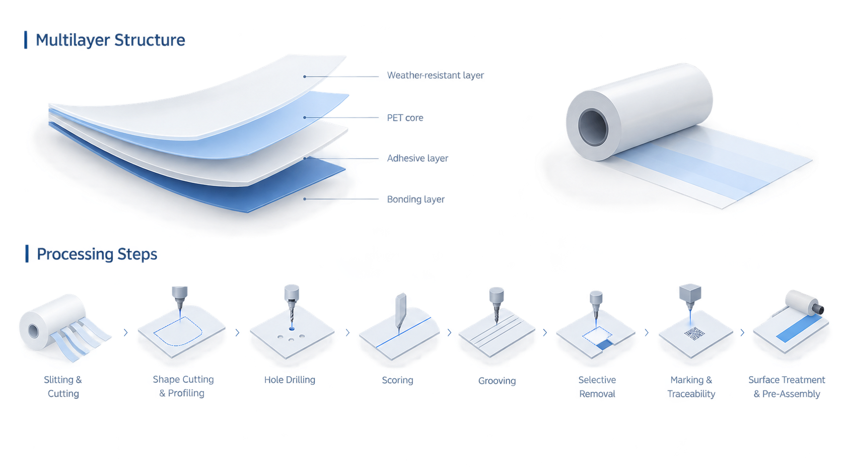 Photovoltaic Backsheet Processing: From Roll to Reliable Module Protection Photovoltaic Backsheet Processing: From Roll to Reliable Module Protection