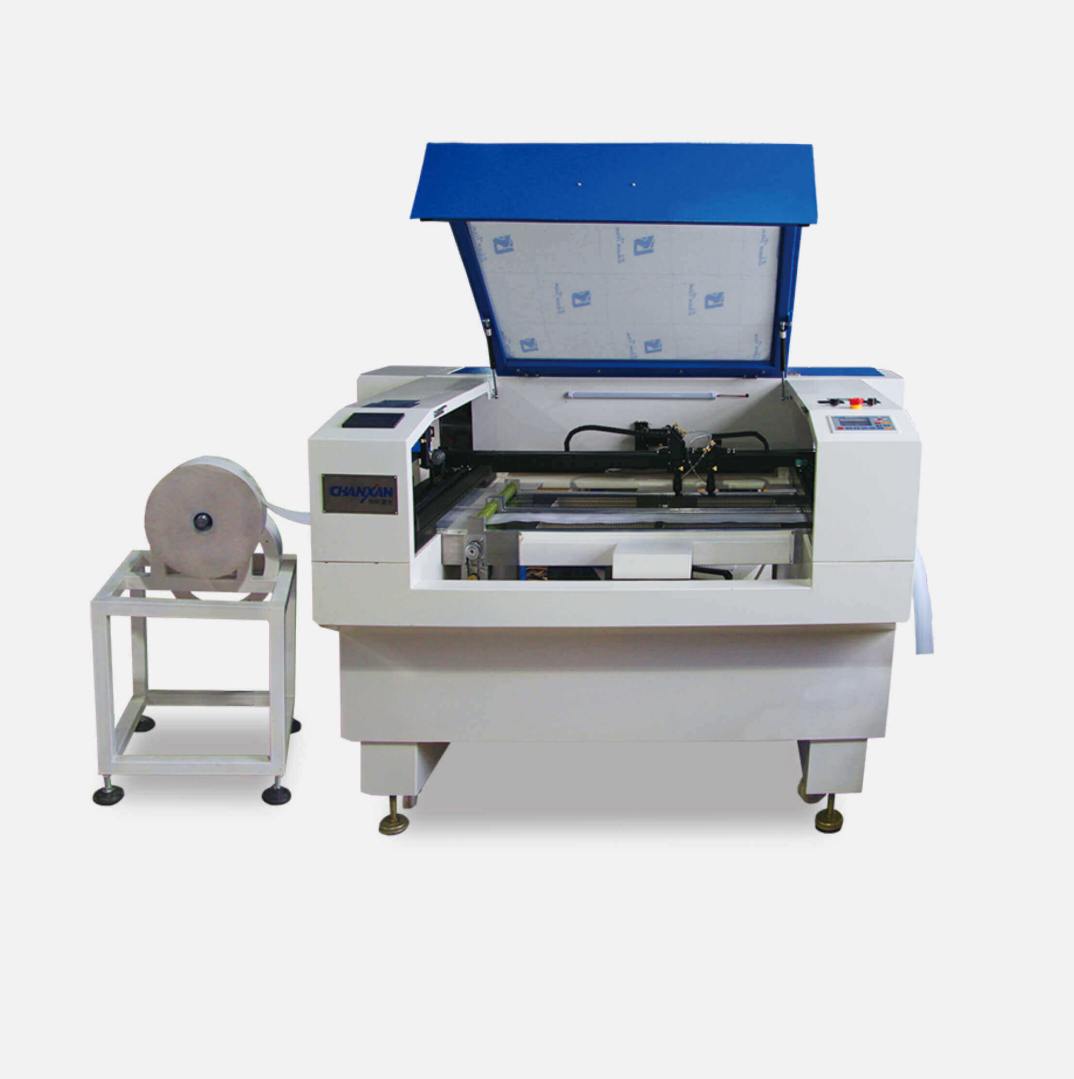 CW-150TFF hot melt adhesive laser cutting machine