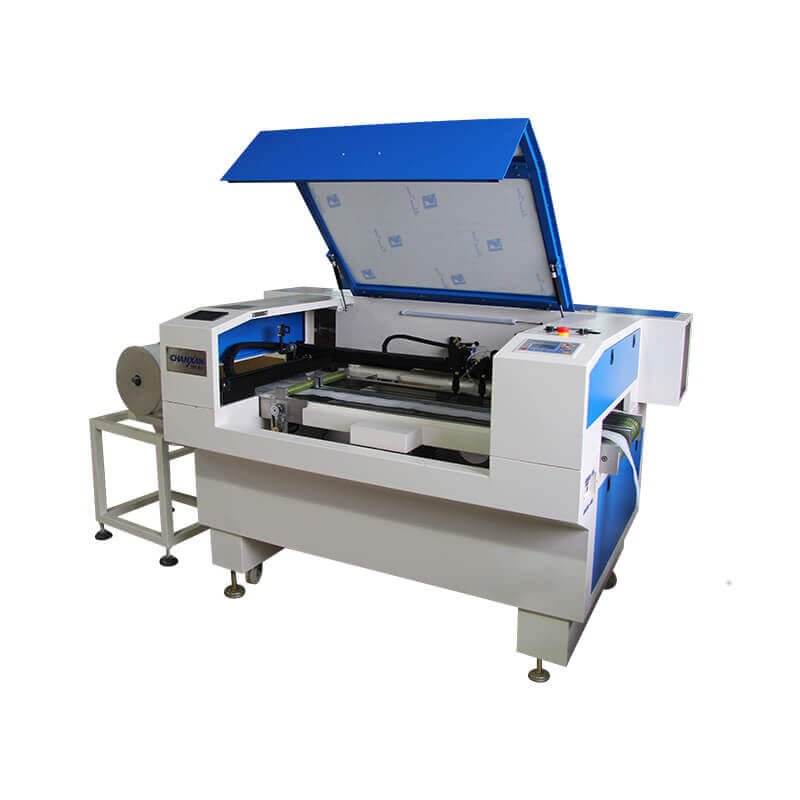 CW-150TFF hot melt adhesive laser cutting machine