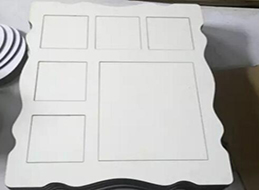 industrial precision acrylic sheet /fabric/mdf wood  laser cutting machine for sale