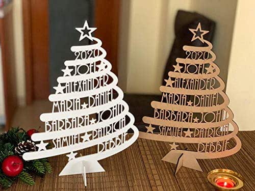laser cut christmas decorations