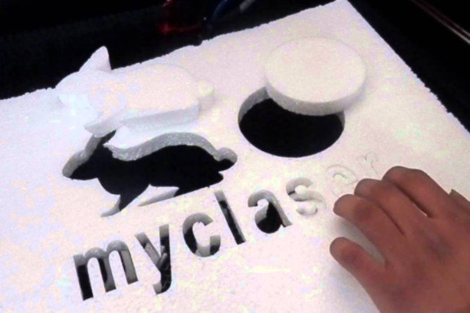 laser for cut polystyrene foam board