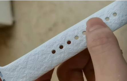 silicone laser engraving