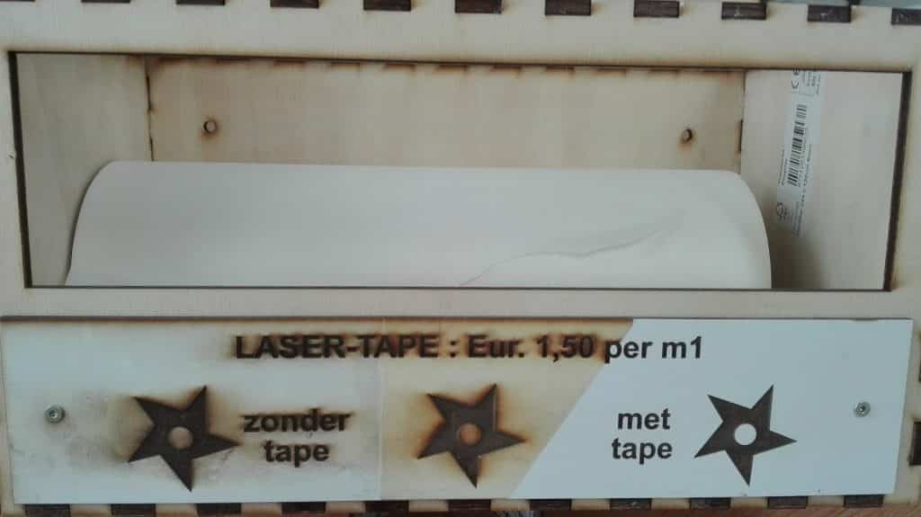 laser cutting masking tape
