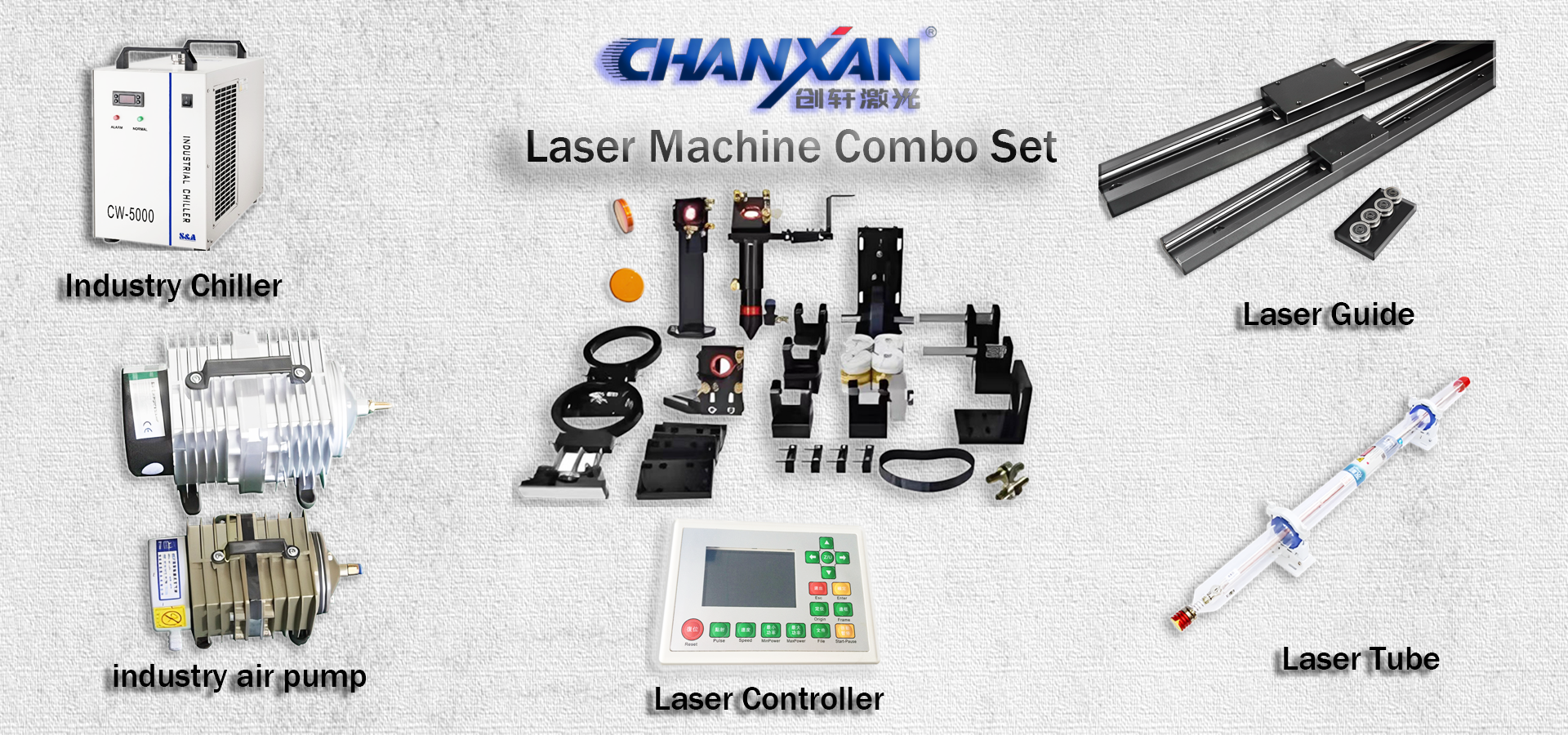 Laser Machine Combo Set