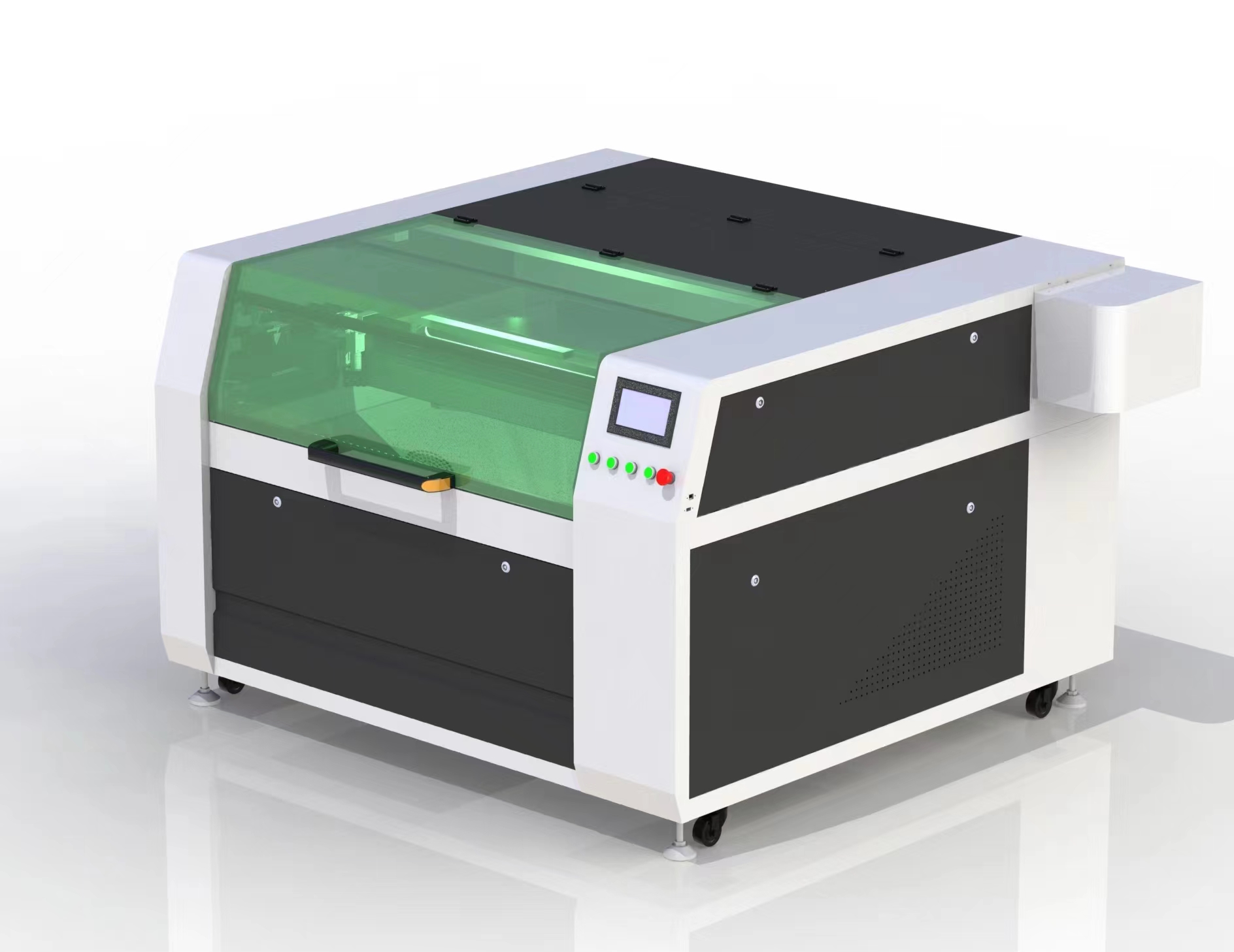 CW-650R CO2 LASER CUTTING MACHINE  WITH RF METAL TUBE
