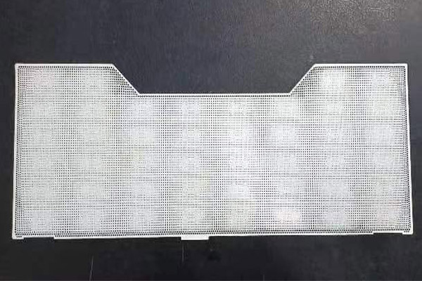 Light guide plate light transmission film laser drilling process