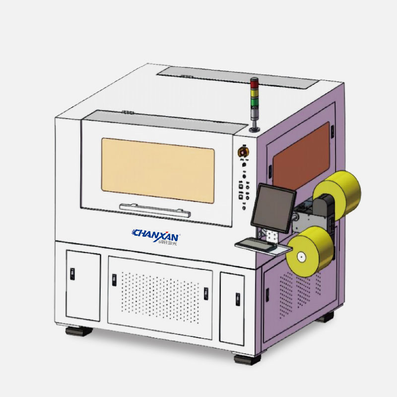 Picosecond Laser Machine with Double Station for Roll-Sheet