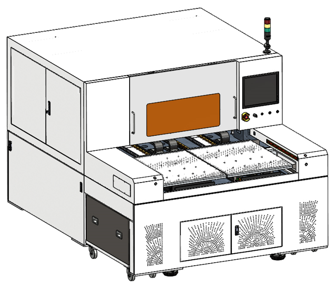 Chanxan Dual Station Picosecond Glass Laser Cutting and Splitting Machine