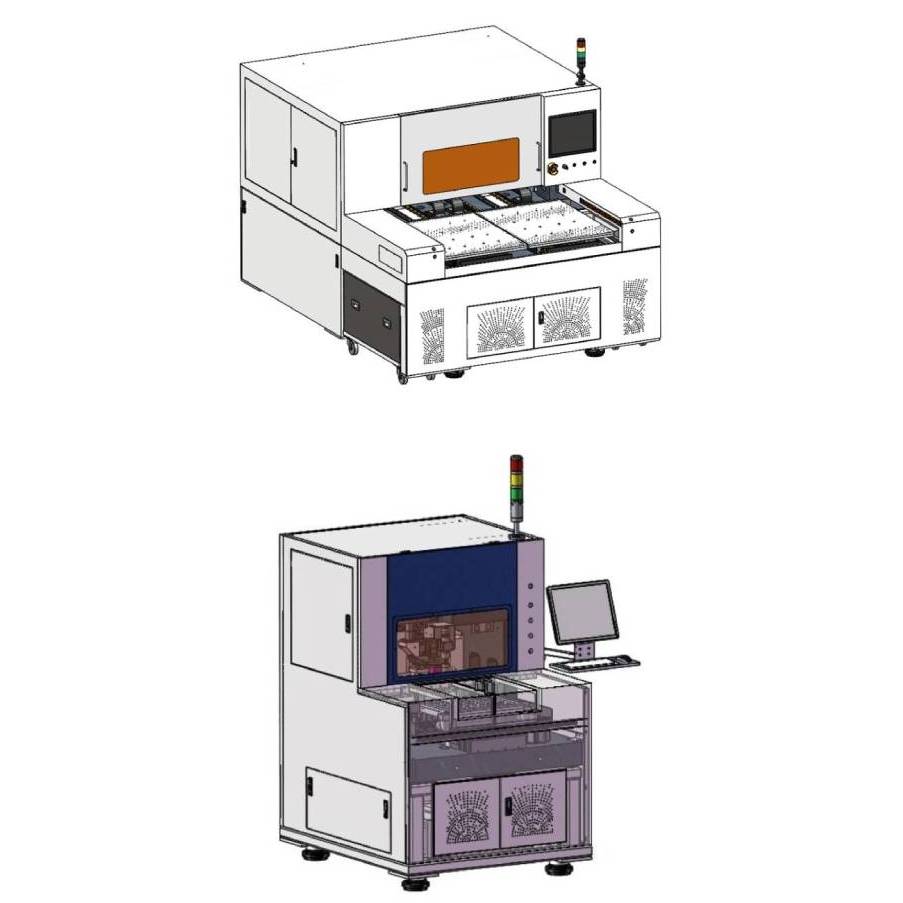 Single/Dual Station Picosecond Glass Laser Cutting and Splitting Machine