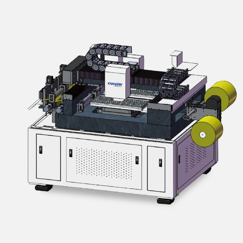 Picosecond Laser Machine with Double Station for Roll-Sheet