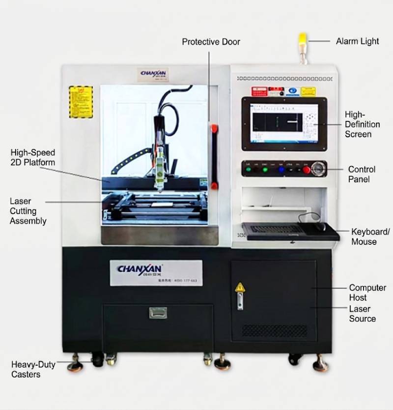 High-Precision Fiber Laser Cutting Machine | 1500W Metal Ceramic