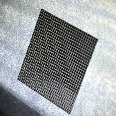 Lead foil cutting