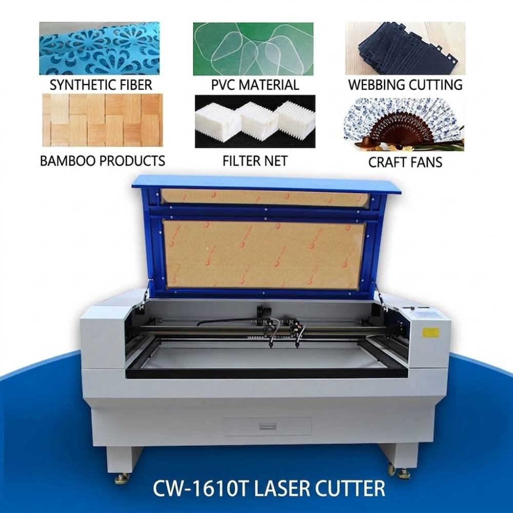 Dual-Head CO2 Laser Cutting Machine
