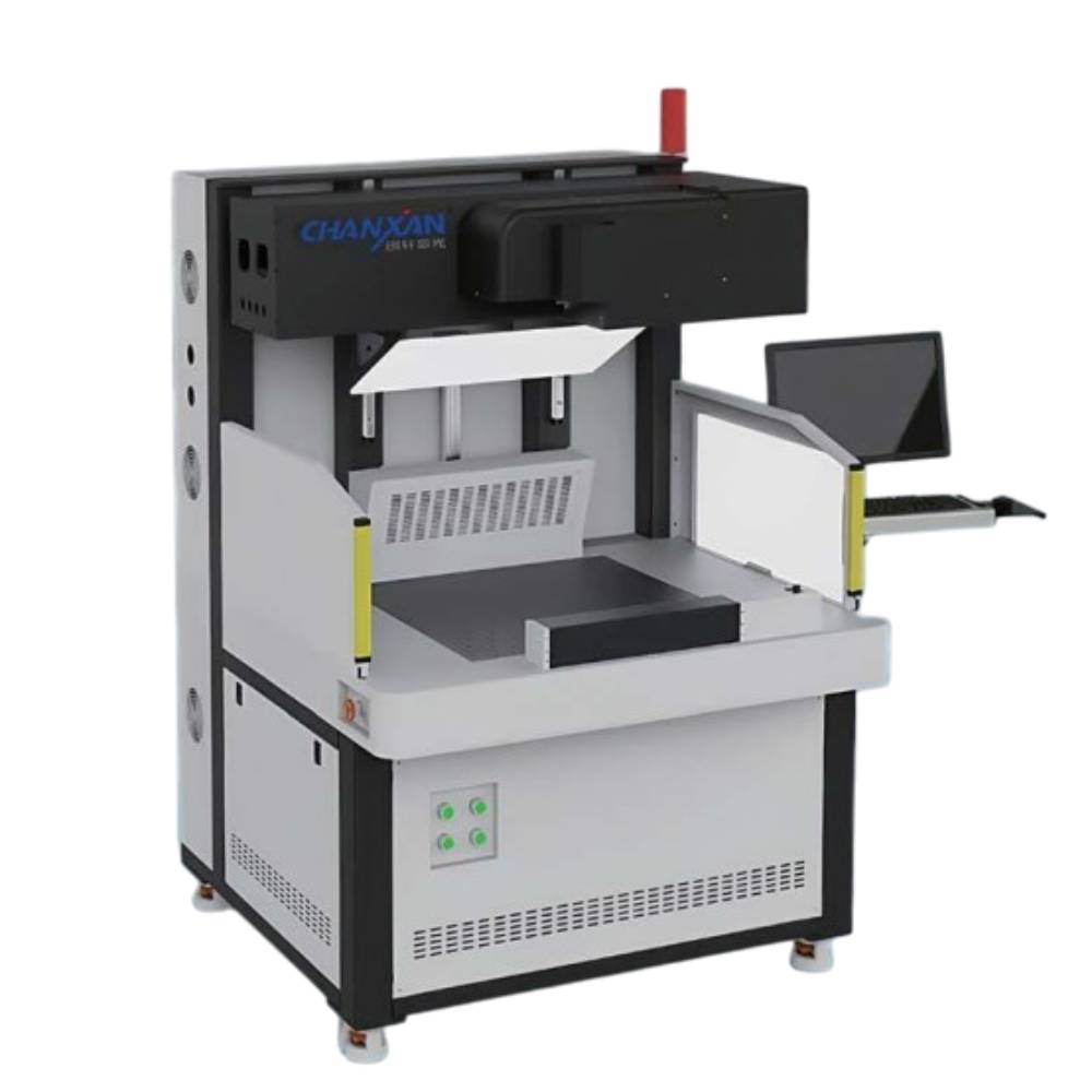 Vision-Guided High-Speed RF CO2 Laser Marking Machine