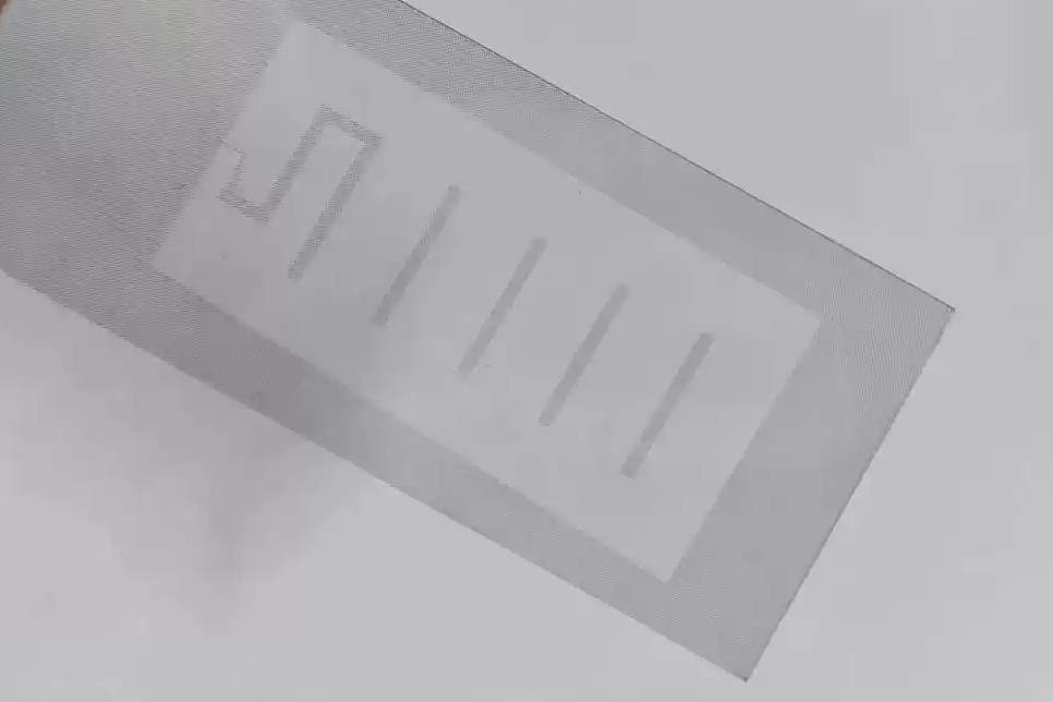 ITO Film Patterning