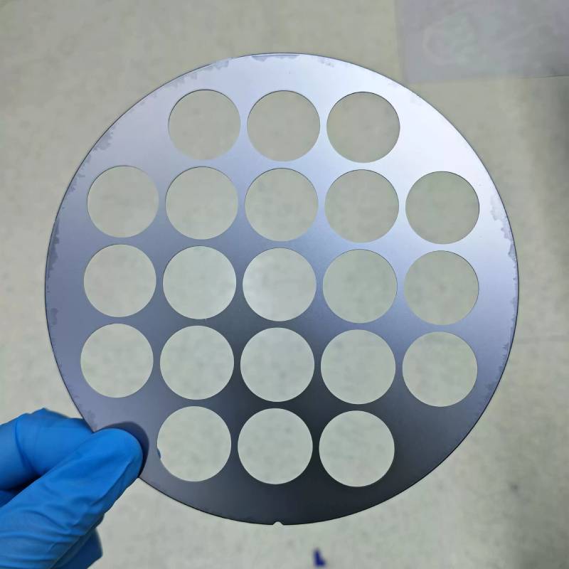 silicon dioxide wafer cutting