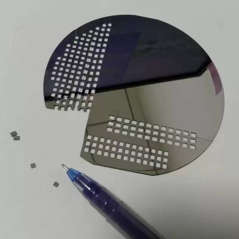Single crystal silicon cutting