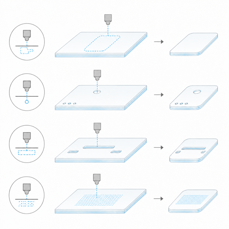 Chanxan Laser Layer Cutting Path Simulation