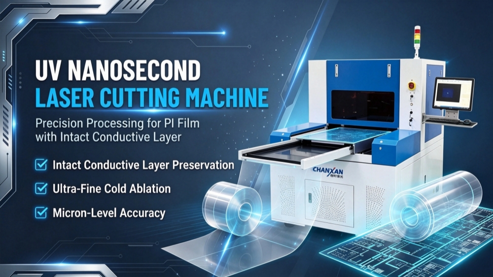 UV Nanosecond Lasers for PI Heating Film Precision Cutting